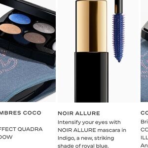 New CHANEL SS 2026 Denim Collection Noir Allure Mascara 97 Indigo